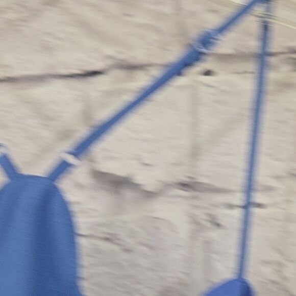 J.Crew Blue Scalloped Cami Top Strappy Sleeveless Office Shell Summer Blouse - Picture 10 of 11